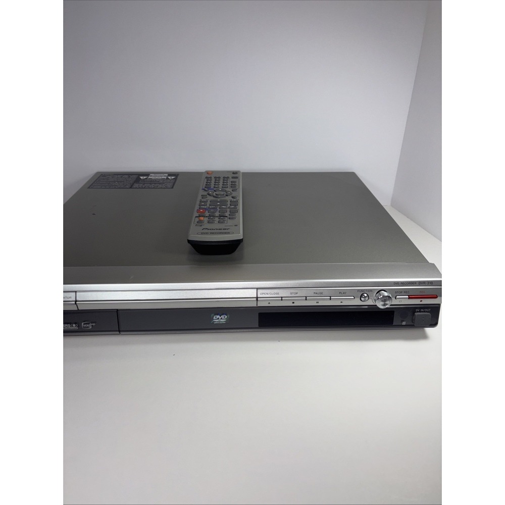 Pioneer DVR-310 DVD Recorder Silver with Remote and External Hard Drive 2.0